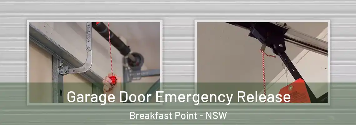  Garage Door Emergency Release Breakfast Point - NSW