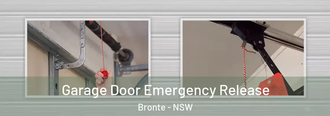  Garage Door Emergency Release Bronte - NSW