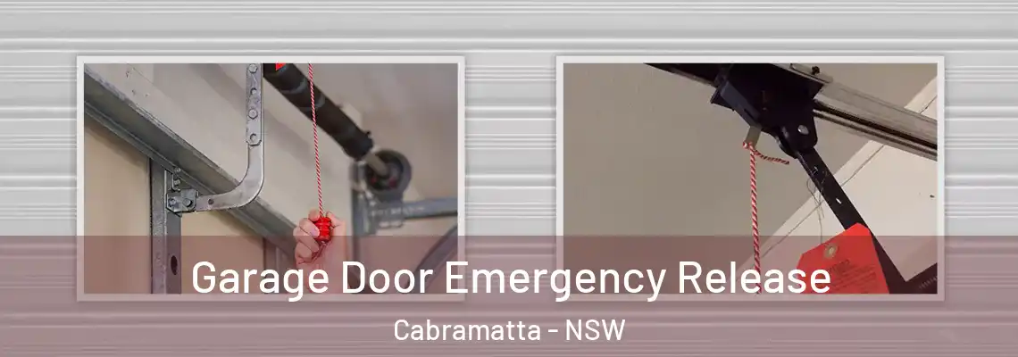  Garage Door Emergency Release Cabramatta - NSW