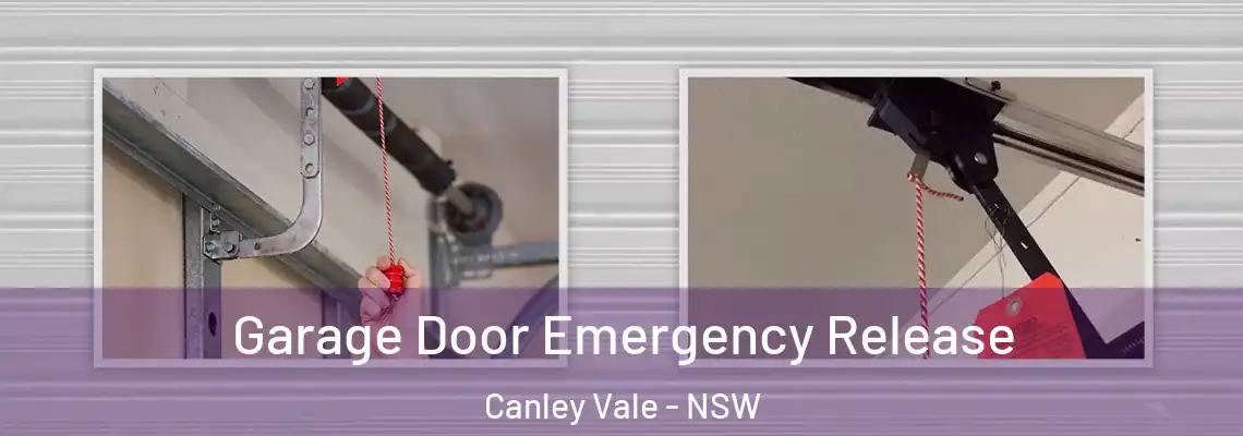  Garage Door Emergency Release Canley Vale - NSW