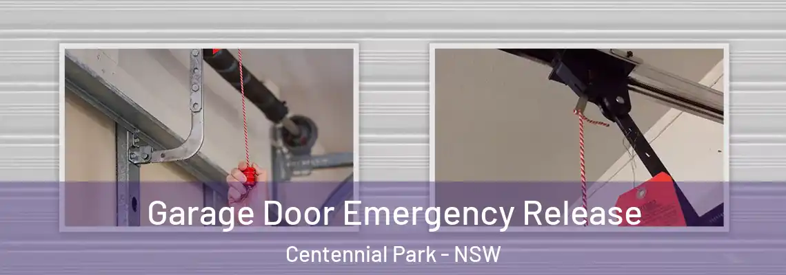 Garage Door Emergency Release Centennial Park - NSW