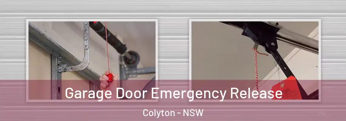  Garage Door Emergency Release Colyton - NSW