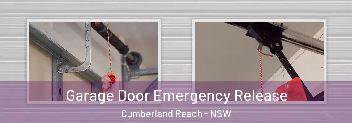  Garage Door Emergency Release Cumberland Reach - NSW