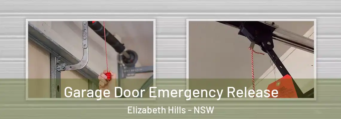  Garage Door Emergency Release Elizabeth Hills - NSW