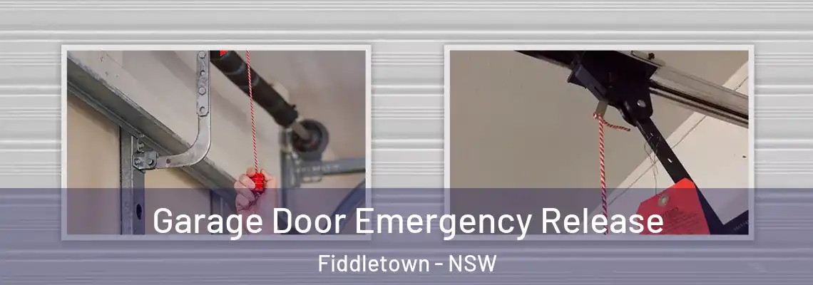  Garage Door Emergency Release Fiddletown - NSW