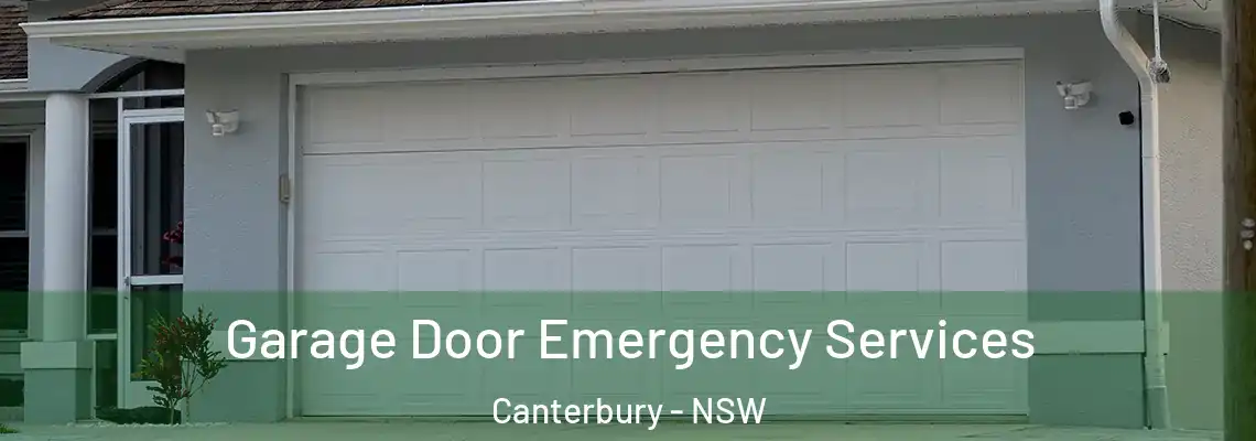  Garage Door Emergency Services Canterbury - NSW