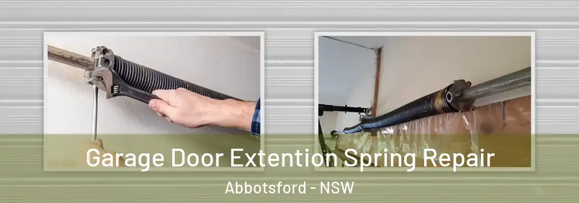  Garage Door Extention Spring Repair Abbotsford - NSW