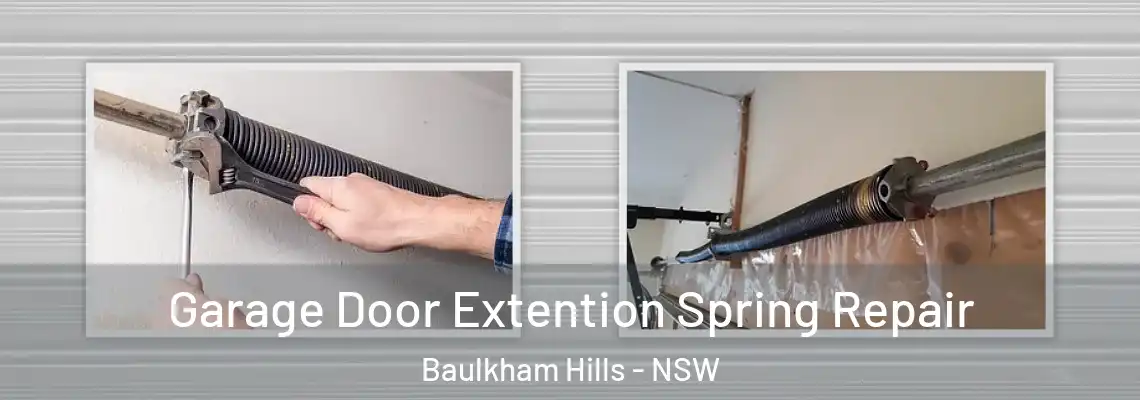  Garage Door Extention Spring Repair Baulkham Hills - NSW