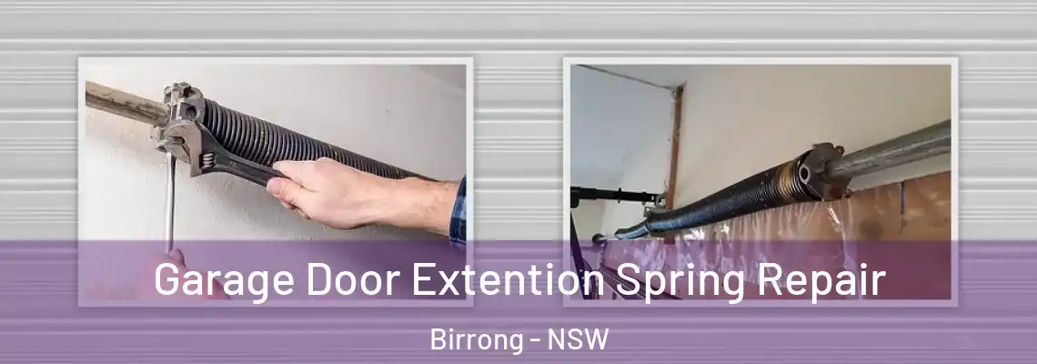  Garage Door Extention Spring Repair Birrong - NSW