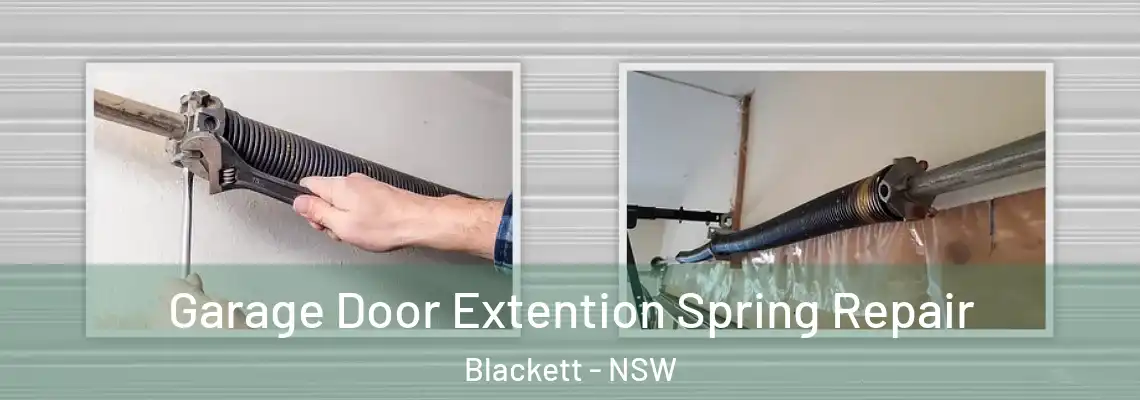  Garage Door Extention Spring Repair Blackett - NSW