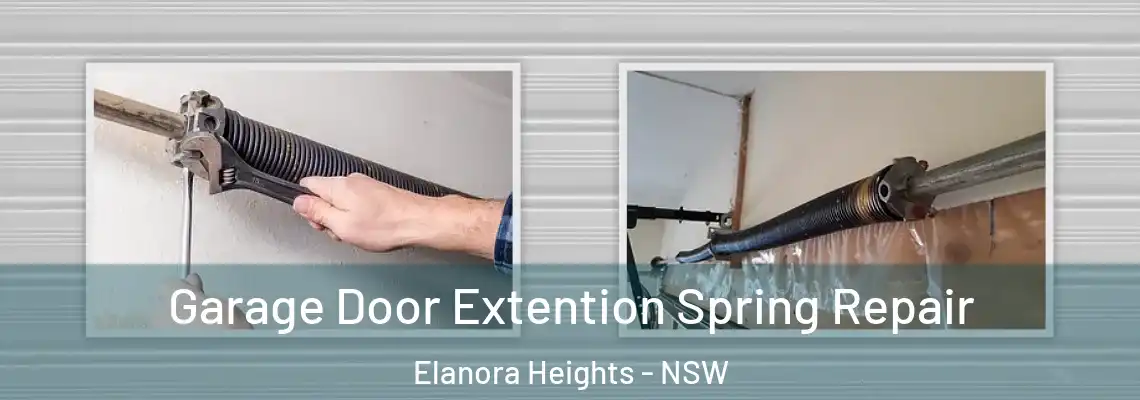 Garage Door Extention Spring Repair Elanora Heights - NSW
