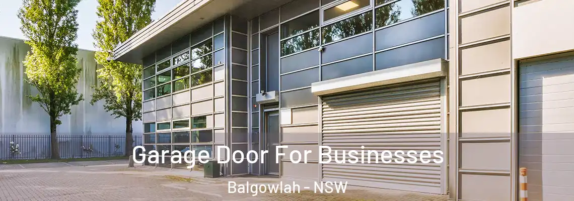  Garage Door For Businesses Balgowlah - NSW