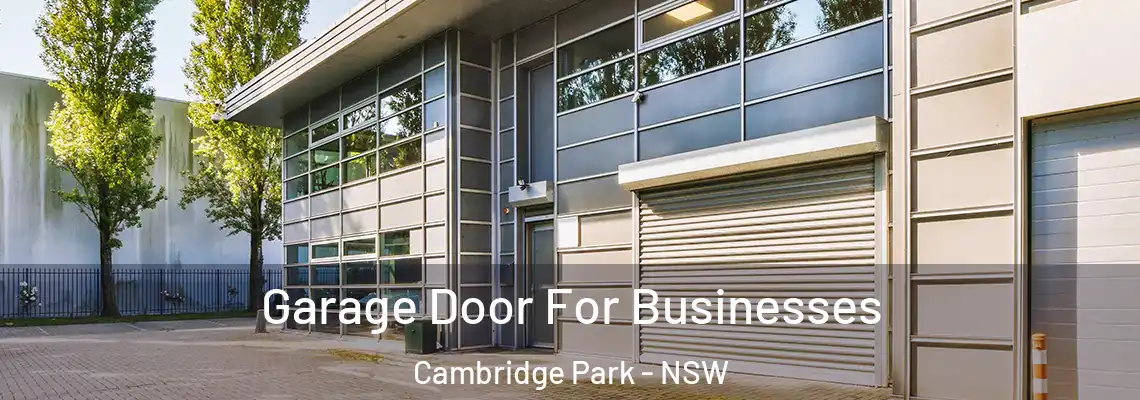  Garage Door For Businesses Cambridge Park - NSW