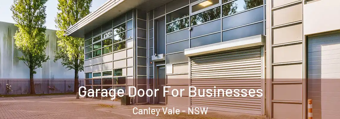  Garage Door For Businesses Canley Vale - NSW