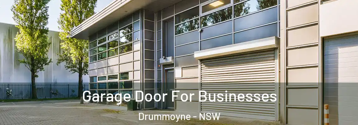  Garage Door For Businesses Drummoyne - NSW