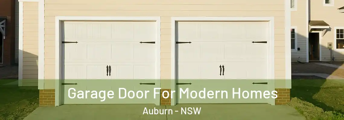  Garage Door For Modern Homes Auburn - NSW