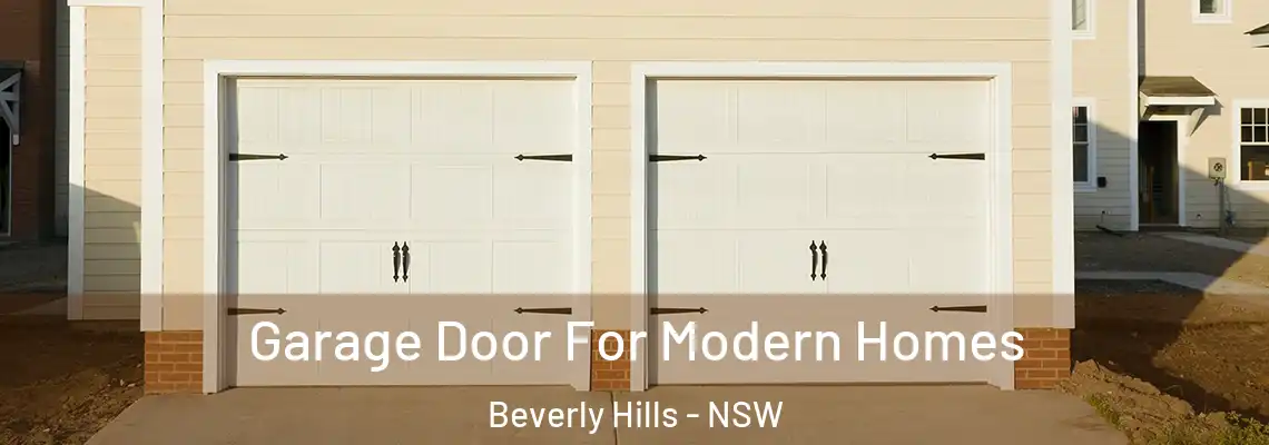  Garage Door For Modern Homes Beverly Hills - NSW