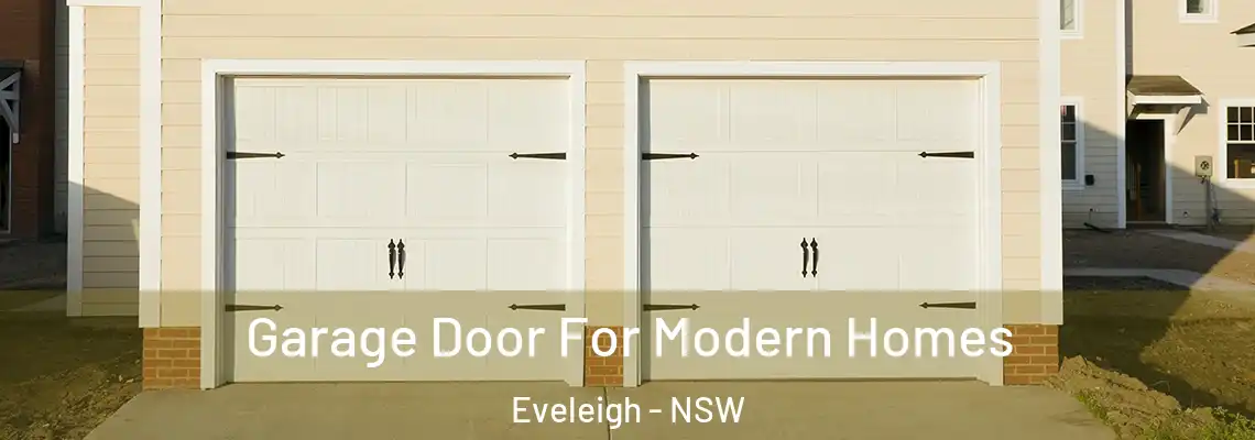  Garage Door For Modern Homes Eveleigh - NSW