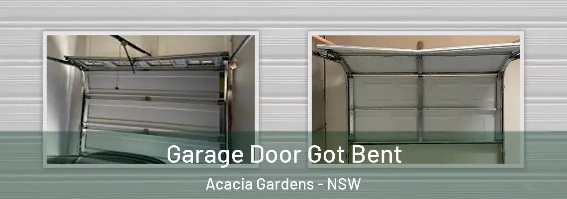  Garage Door Got Bent Acacia Gardens - NSW