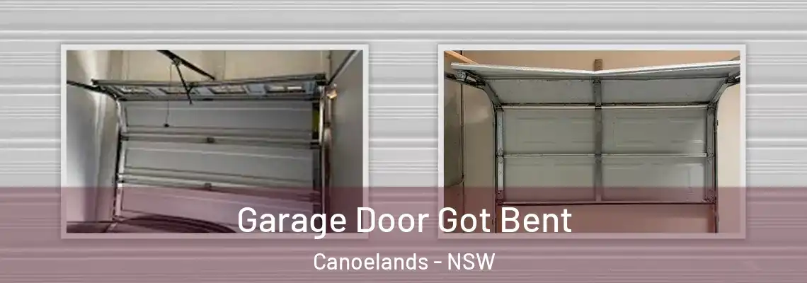  Garage Door Got Bent Canoelands - NSW