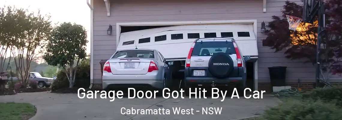  Garage Door Got Hit By A Car Cabramatta West - NSW