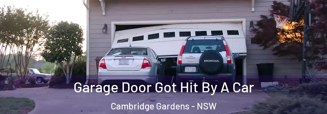  Garage Door Got Hit By A Car Cambridge Gardens - NSW