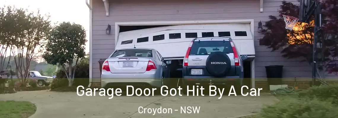  Garage Door Got Hit By A Car Croydon - NSW