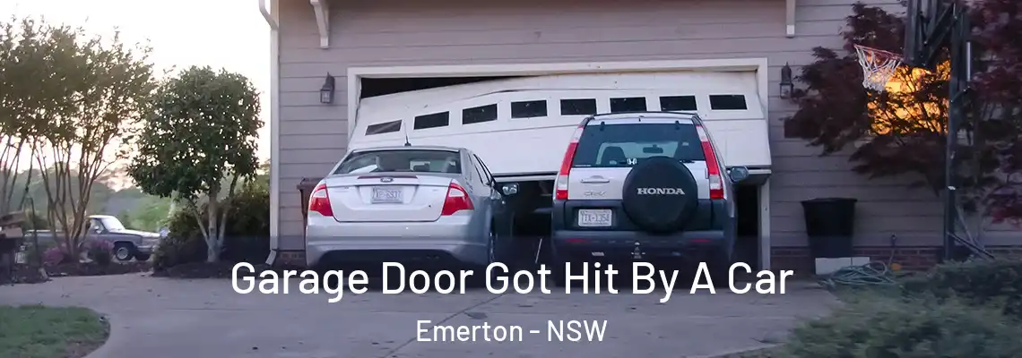  Garage Door Got Hit By A Car Emerton - NSW