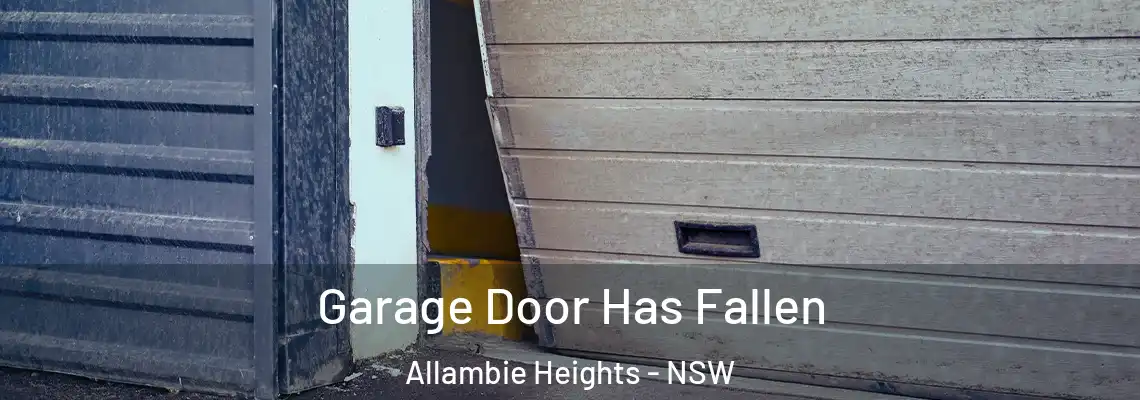  Garage Door Has Fallen Allambie Heights - NSW