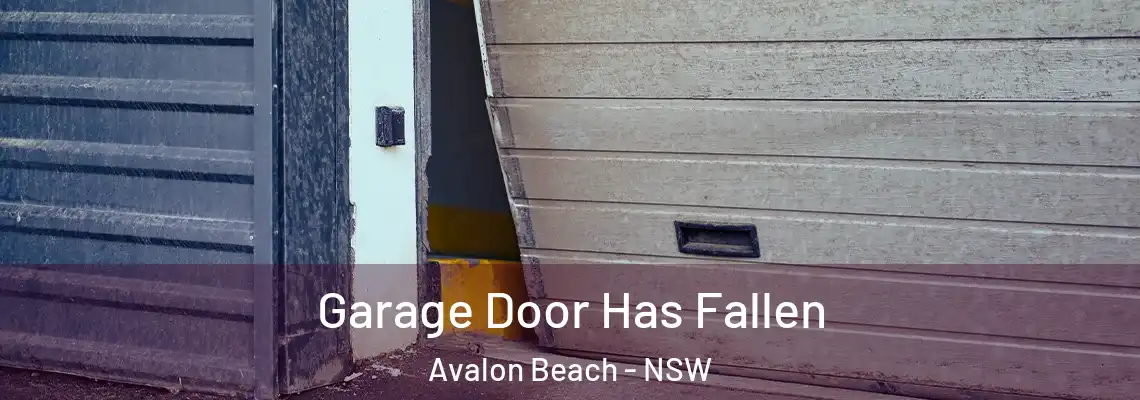  Garage Door Has Fallen Avalon Beach - NSW