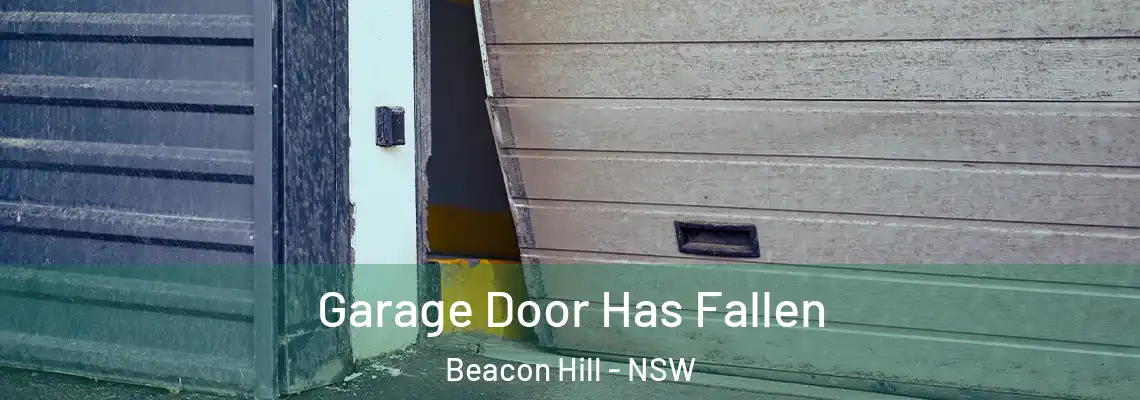 Garage Door Has Fallen Beacon Hill - NSW