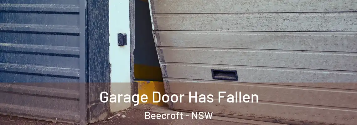  Garage Door Has Fallen Beecroft - NSW