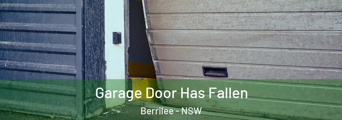  Garage Door Has Fallen Berrilee - NSW