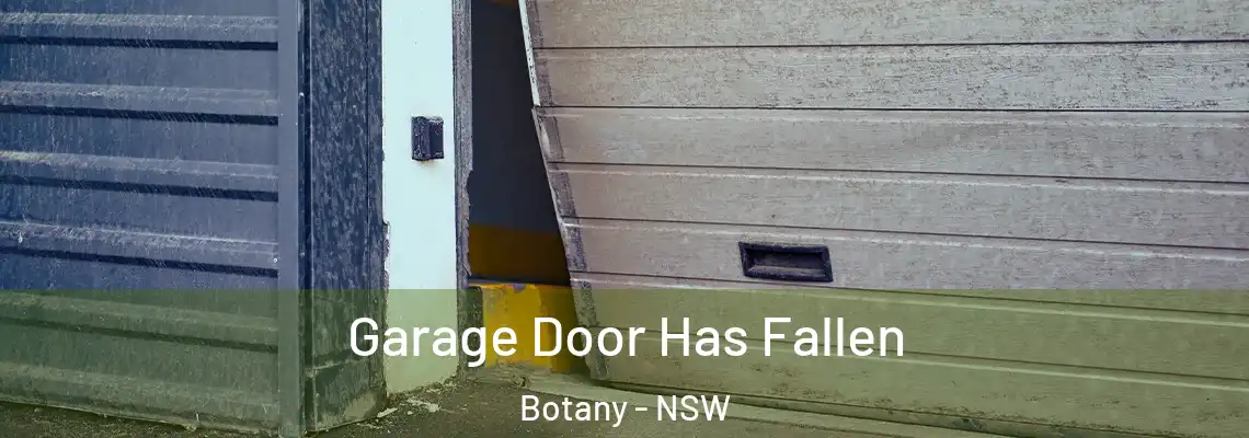  Garage Door Has Fallen Botany - NSW