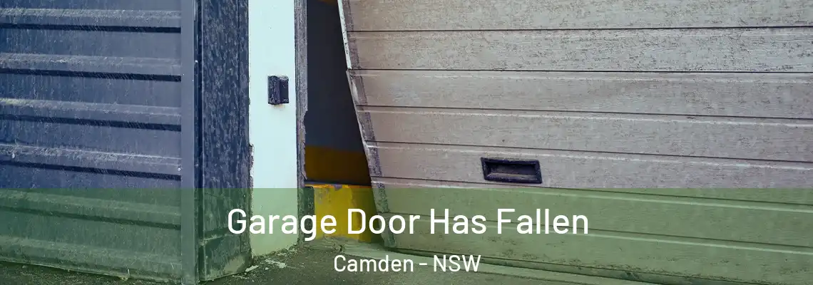  Garage Door Has Fallen Camden - NSW