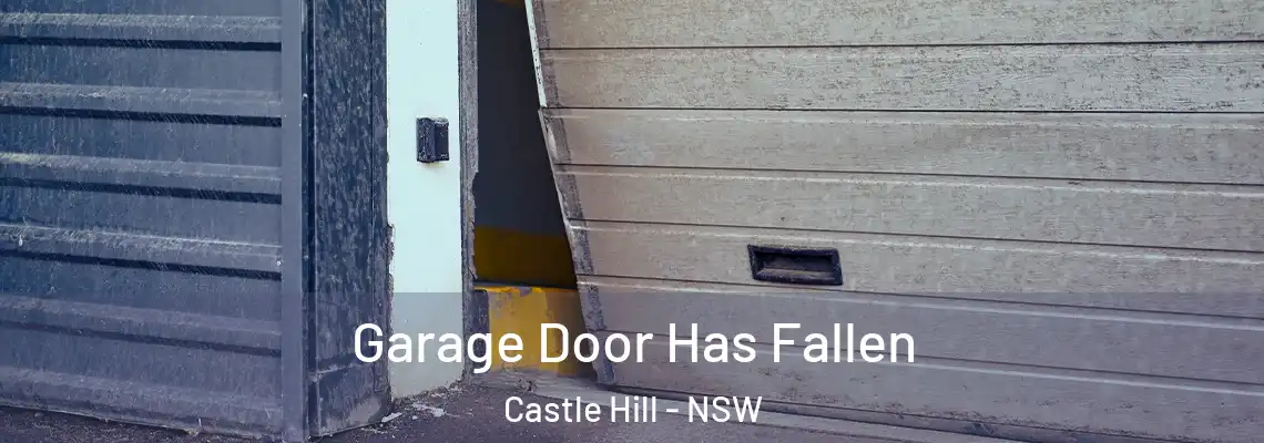  Garage Door Has Fallen Castle Hill - NSW