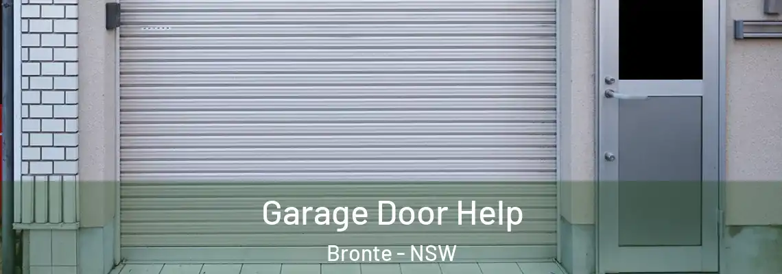  Garage Door Help Bronte - NSW