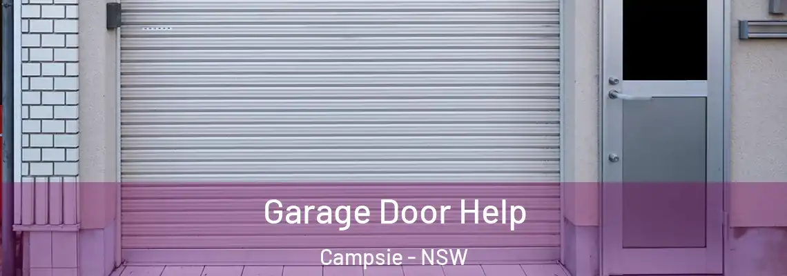  Garage Door Help Campsie - NSW