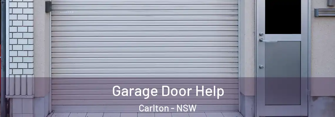  Garage Door Help Carlton - NSW