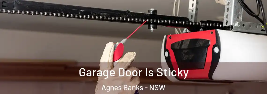  Garage Door Is Sticky Agnes Banks - NSW