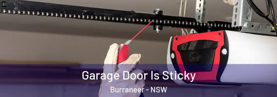  Garage Door Is Sticky Burraneer - NSW