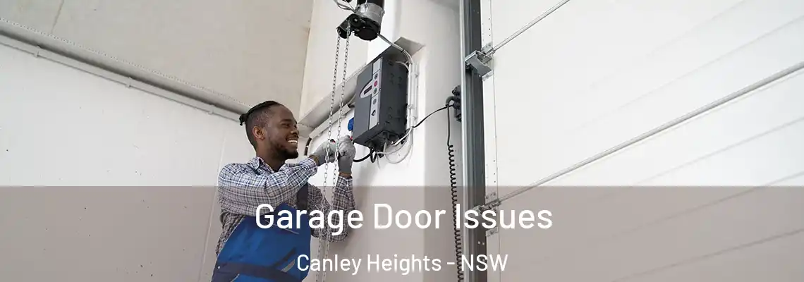  Garage Door Issues Canley Heights - NSW