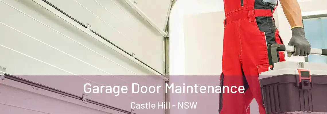 Garage Door Maintenance Castle Hill - NSW