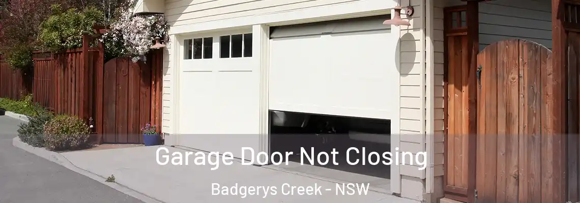  Garage Door Not Closing Badgerys Creek - NSW