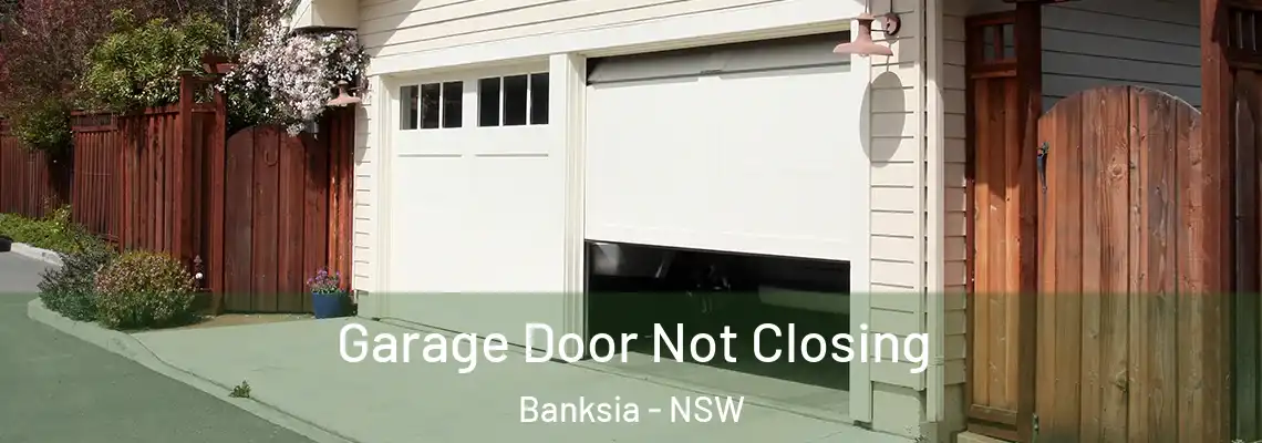  Garage Door Not Closing Banksia - NSW