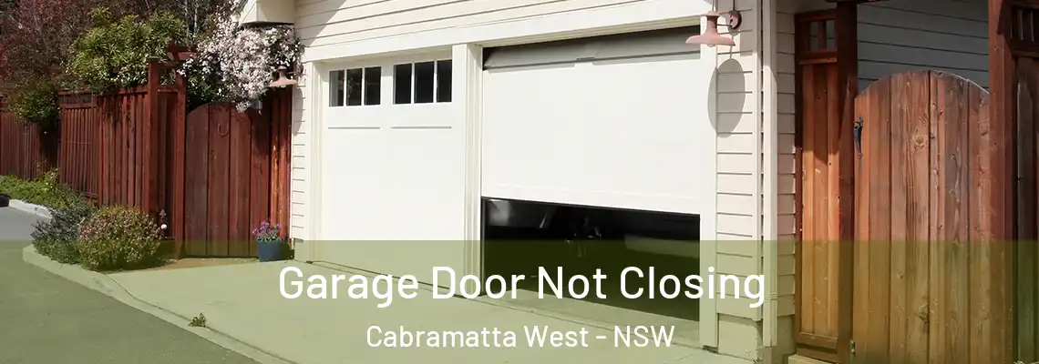  Garage Door Not Closing Cabramatta West - NSW