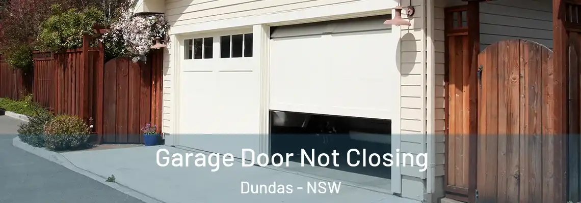  Garage Door Not Closing Dundas - NSW