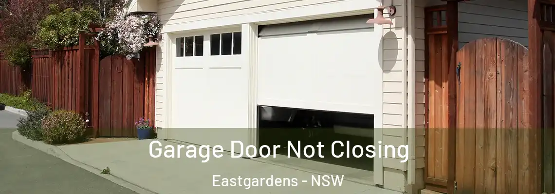  Garage Door Not Closing Eastgardens - NSW