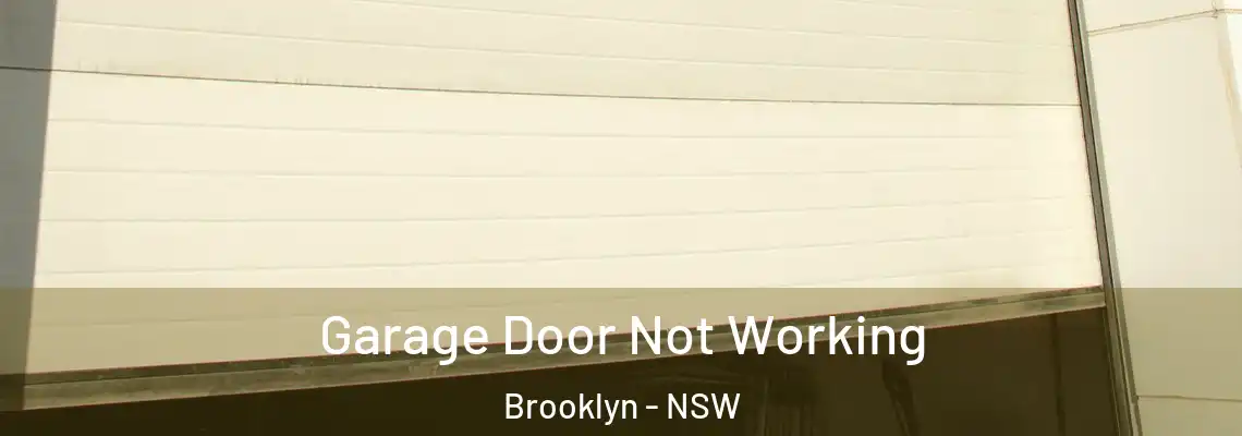  Garage Door Not Working Brooklyn - NSW