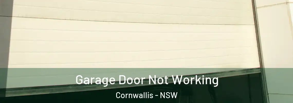  Garage Door Not Working Cornwallis - NSW